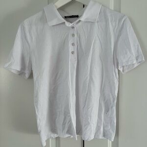 Zara buttoned tee